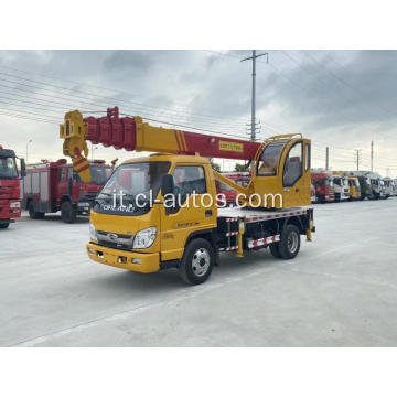 4x2 da 6 ruote foton camion montato 10t caricamento del telescopio boom 4 jibs 28m